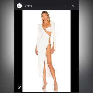 Revolve Senna Maxi Dress in Ivory